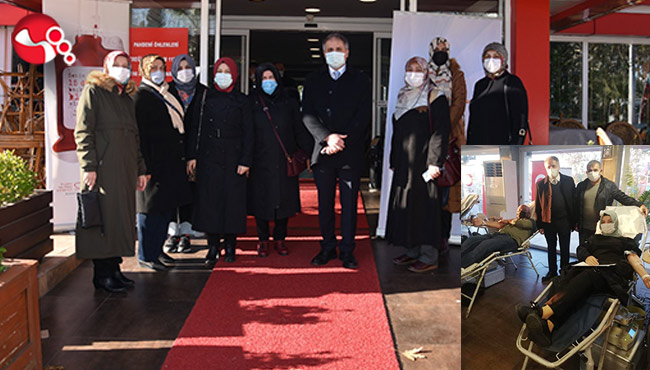 AK Parti'den"Pandemiye Rağmen" Kan Bağışı Kampanyası