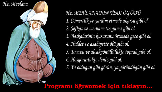 BEÜ, ÖLÜMÜNÜN 739. YILINDA MEVLANA'YI ANIYOR