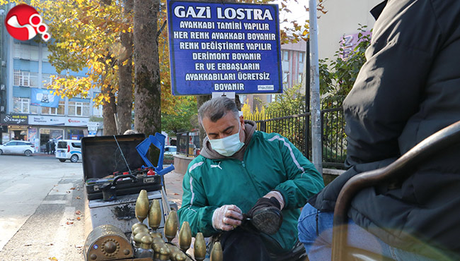 Askere gidemedi ama...