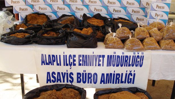 'AÇIK TÜTÜN' OPERASYONU..!