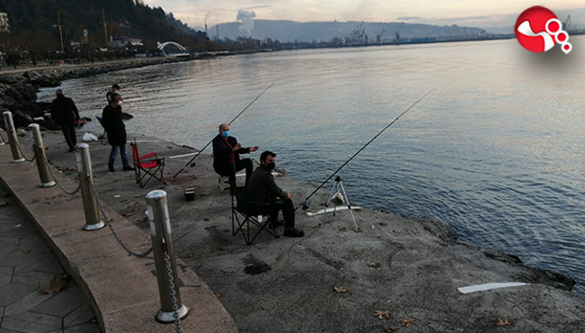 Amatör Balıkçılara 3 metre Mesafe Denetimi...