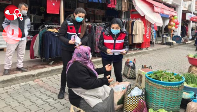 Jandarma Kadınları KADES konusunda bilgilendirdi...