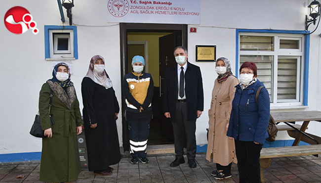 Başkan Bozkurt’tan 112’ye moral ziyareti...