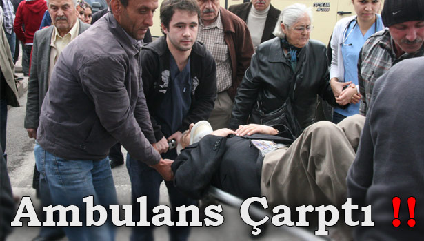 ÖNCE ÇARPTI, SONRA HASTANEYE GETİRDİ