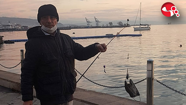 Balık tutacaktı, maske tuttu!..