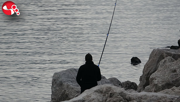 Amatör Balıkçılar sahile akın etti