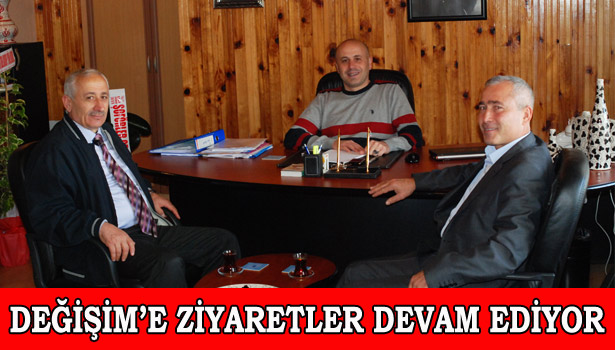 DEĞİŞİM ZİYARETÇİLERİNİ KABUL EDİYOR