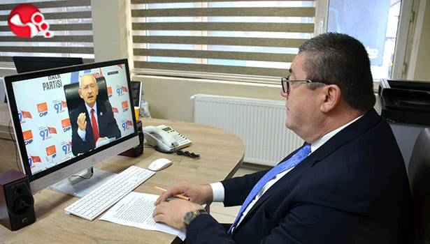 Başkan Tekin Kılıçdaroğlu ile görüştü