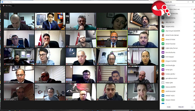 YÖKAK Senato ve Kalite Komisyonu Toplantısı yapıldı