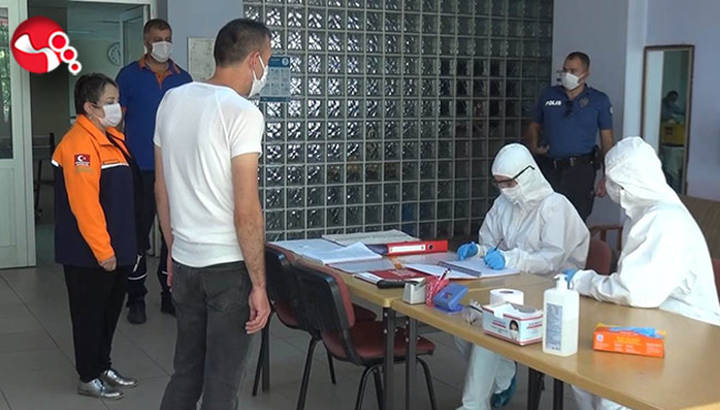İl dışından gelenlere PCR testi...