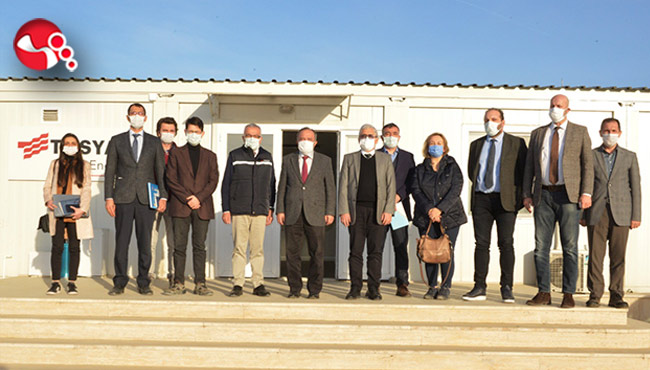 Rektör Çufalı, Filyos Limanı’nda incelemelerde bulundu