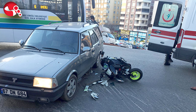 Trafik Kazası: 1 yaralı…