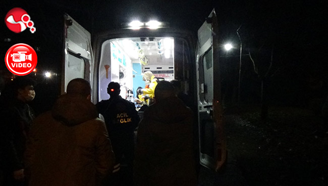 Kurye kaza yaptı!!!