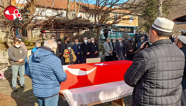 Kıbrıs Gazisi son yolculuğuna uğurlandı