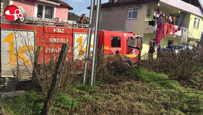 Bakırlık'ta yangın...