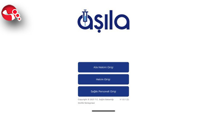 Covid-19 aşılarının takibi bu uygulamada...