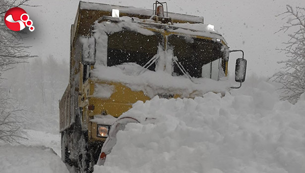 Devrek’te köy yoları kapandı