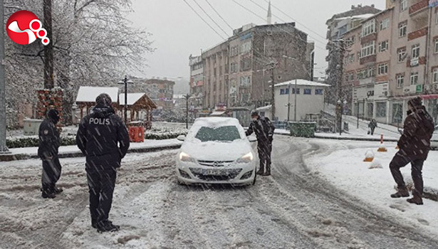 Zor şartlarda denetimler devam ediyor...