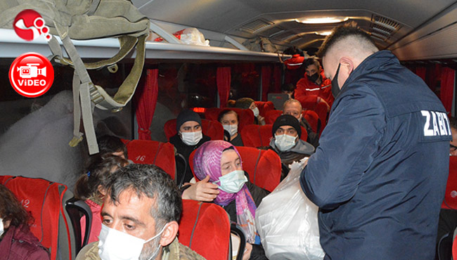 Ereğli Belediyesi, 300 yolcuya yemek dağıttı