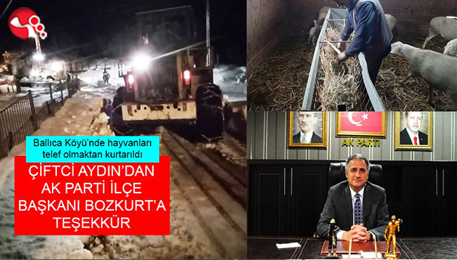 Çiftçi Aydın’dan Başkan Bozkurt’a teşekkür!!!
