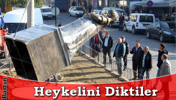 FATİH SULTAN MEHMET HAN'IN HEYKELİ DİKİLDİ