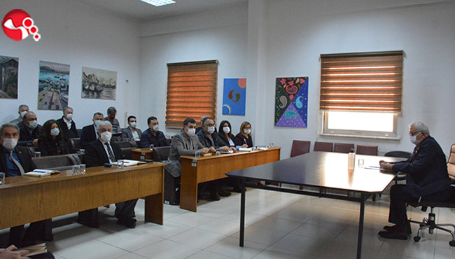 Başkan Posbıyık, ekibiyle değerlendirmede bulundu