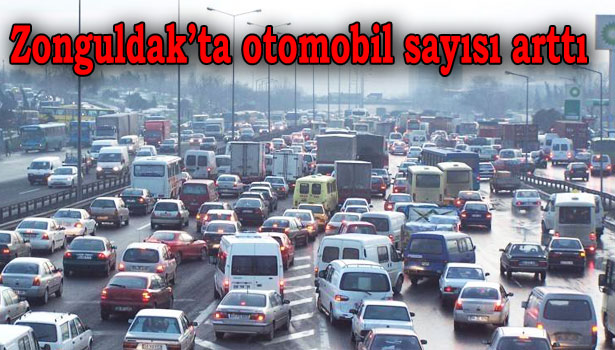ZONGULDAK'TA OTOMOBİL ARTTI MİNİBÜS SAYISI AZALDI