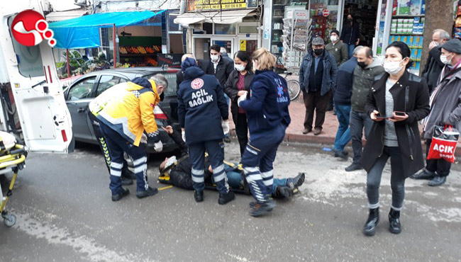 İstanbul yol ayrımında kaza...