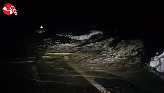 Ana su hattı borusu patladı!!!