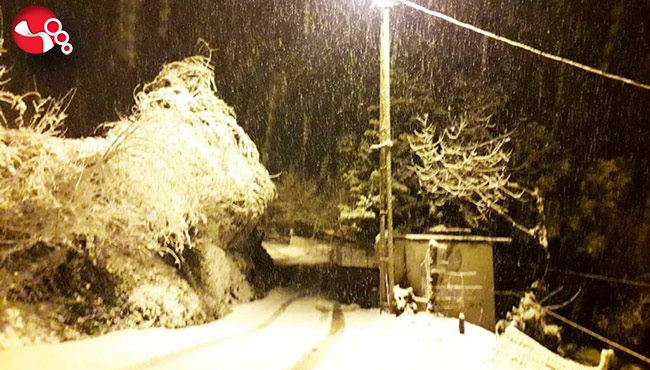 Yeniden beyaza büründü…