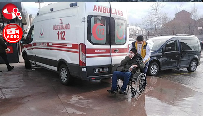 Kedileri besliyordu, hastanelik oldu!!!