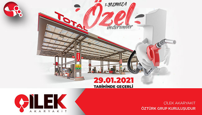 ÇİLEK AKARYAKITTAN 1. YILDA ÖZEL KAMPANYA