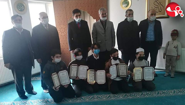 Hafızlık belgeleri verildi