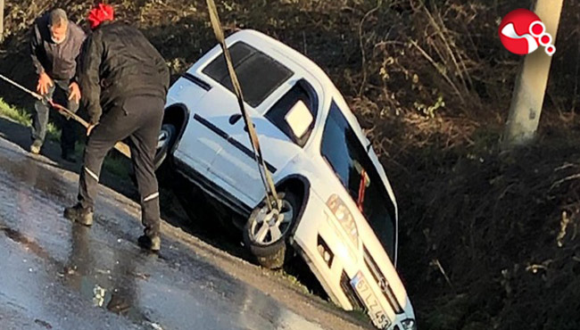 Su kanalına düştü!..