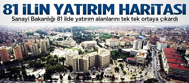 İŞTE ZONGULDAK'IN YATIRIM HARİTASI