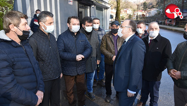 Vali Tutulmaz, iş insanlarını ziyaret etti