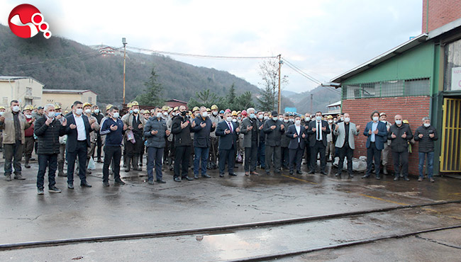 Şehit Madenci Dağlıoğlu, dualarla anıldı