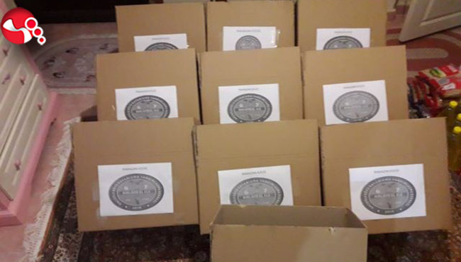 200 aileye yardım yaptılar