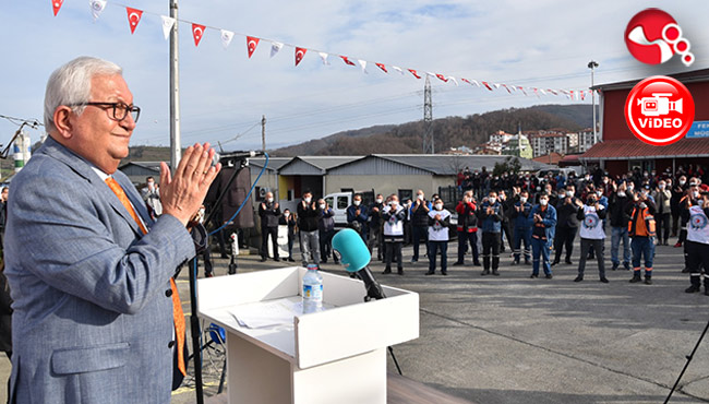 Posbıyık, işçinin yüzünü yine güldürdü