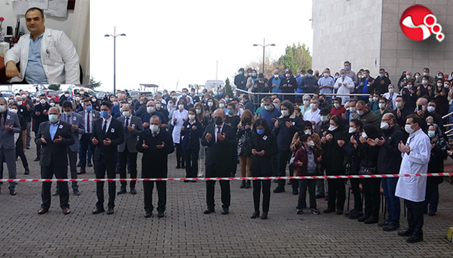 Fizyoterapist için tören düzenlendi