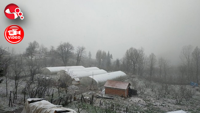 Kar yağışı geri geldi!!!