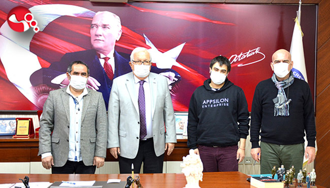 Genç Girişimci Başkan Posbıyık’ı ziyaret etti