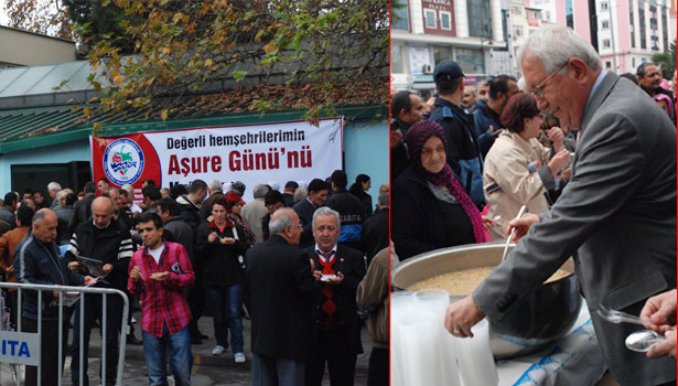 EREĞLİ BELEDİYESİ'NDEN AŞURE DAĞITIMI