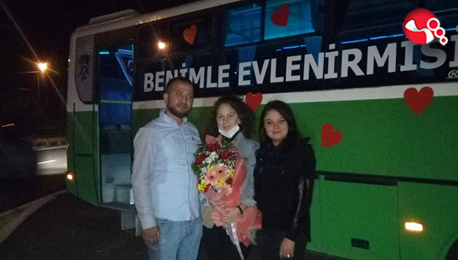 Yolcular şaşkınlığını gizleyemedi...