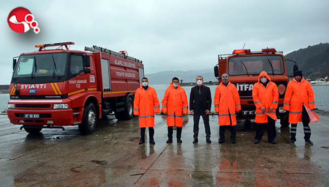 Karlı yollar deniz suyuyla temizlenecek