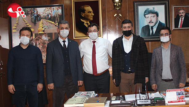 Enerji Bir-Sen’den Kaya’ya tebrik ziyareti