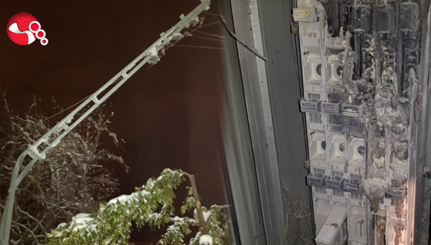 Devrildi, yangın çıktı! Mahalle ışıksız kaldı...