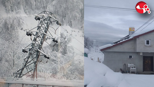 Evin üzerine devrildi! Aile mağdur oldu...
