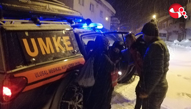 17 yaşındaki genç kızın imdadına UMKE yetişti