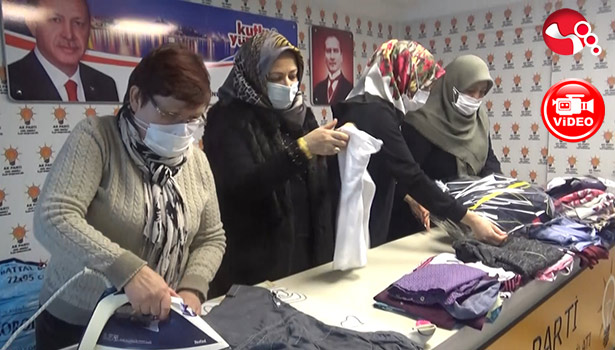 Uzman Çavuşun kampanyasına AK Parti Kadın Kollarından destek